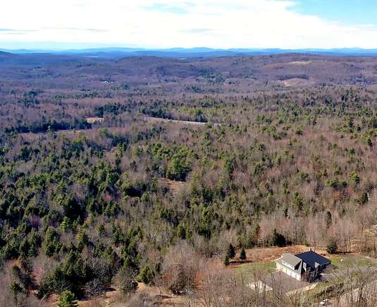 10.3 Acres of Land with Home for Sale in Bowdoin Town, Maine