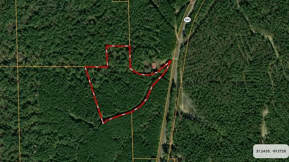 9.5 Acres of Land for Sale in Crosby, Mississippi