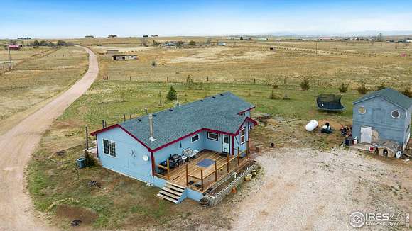 17.9 Acres of Land with Home for Sale in Wellington, Colorado