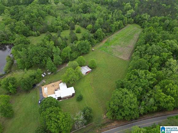 9.1 Acres of Residential Land with Home for Sale in Jacksonville, Alabama