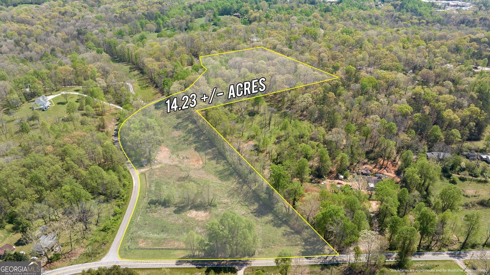 14.2 Acres of Land for Sale in Demorest, Georgia