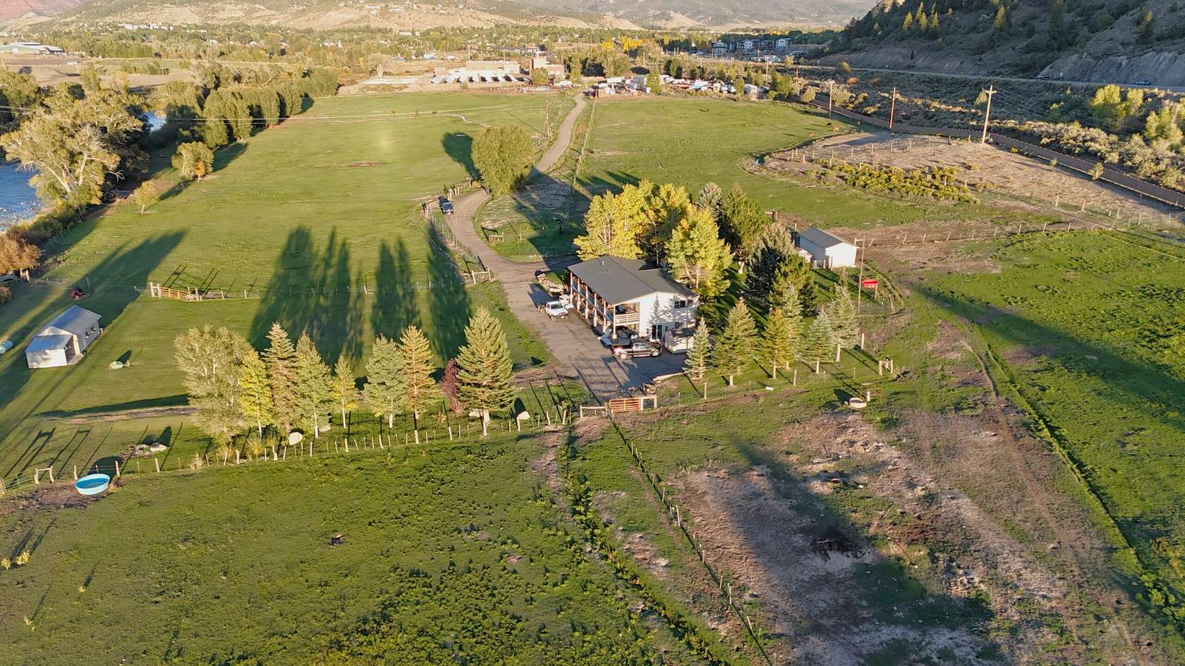 35 Acres of Recreational Land with Home for Sale in Eagle, Colorado