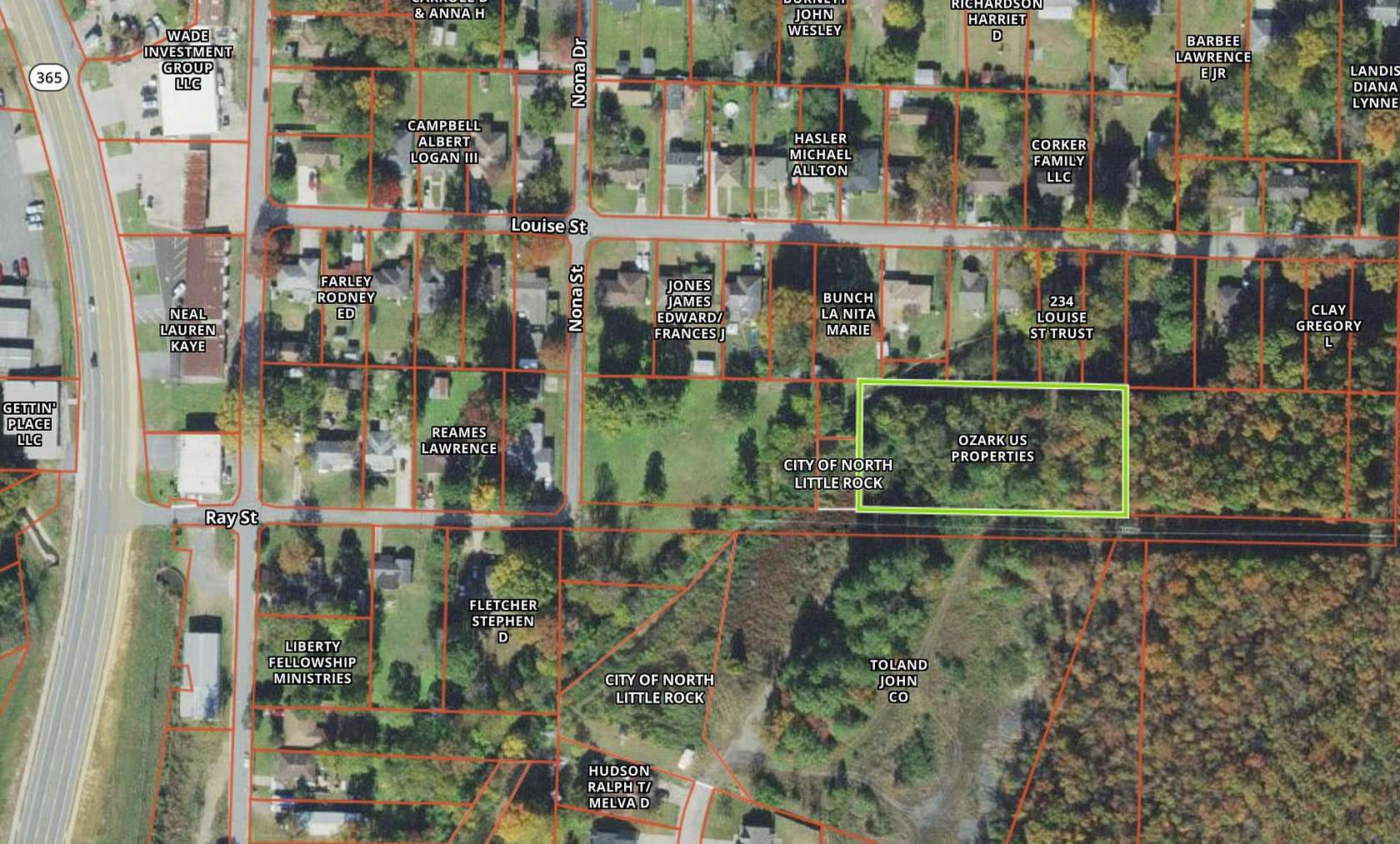 1.1 Acres of Residential Land for Sale in North Little Rock, Arkansas