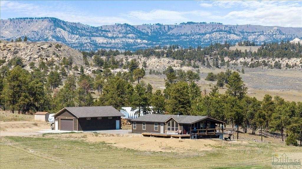17 Acres of Land with Home for Sale in Shepherd, Montana