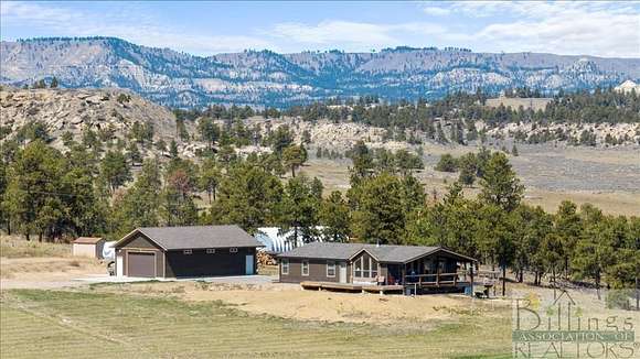 16.97 Acres of Recreational Land with Home for Sale in Shepherd, Montana