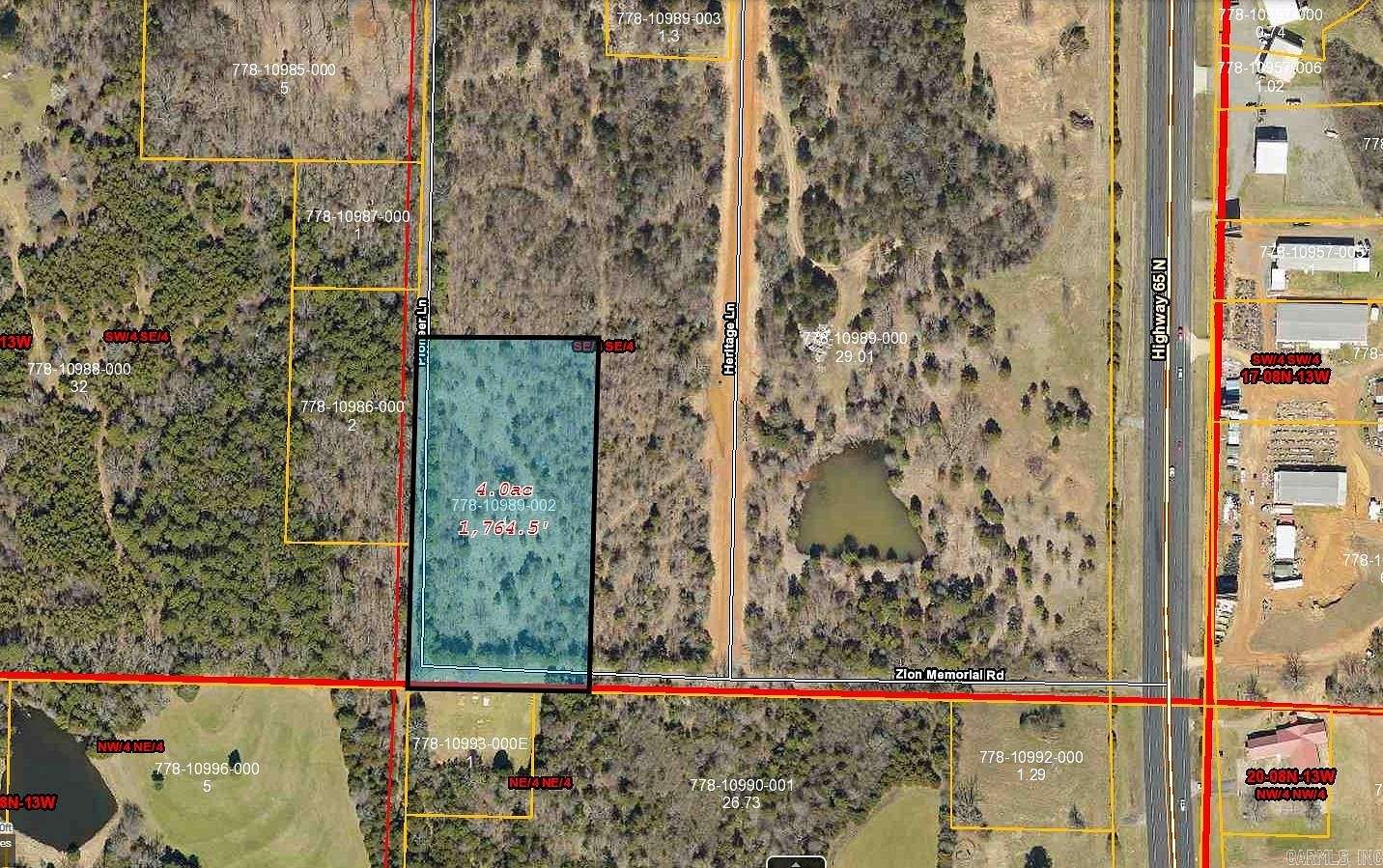 4 Acres of Land for Sale in Twin Groves, Arkansas