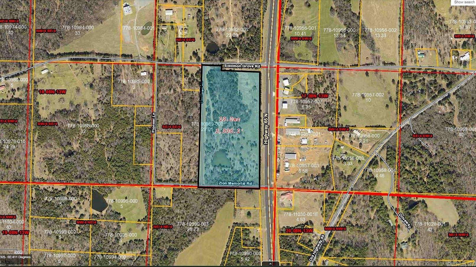 18.8 Acres of Land for Sale in Twin Groves, Arkansas