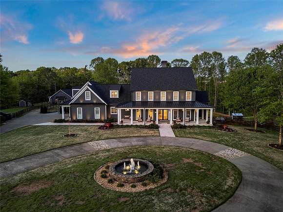 8.9 Acres of Land with Home for Sale in Canton, Georgia