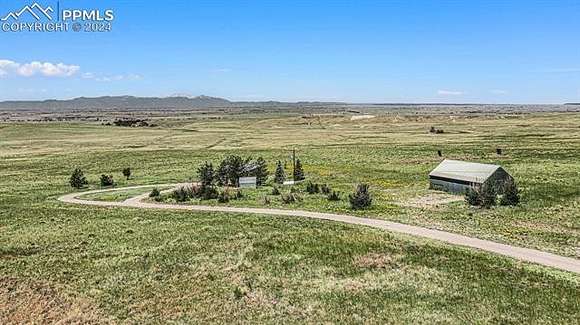 40 Acres of Recreational Land with Home for Sale in Calhan, Colorado