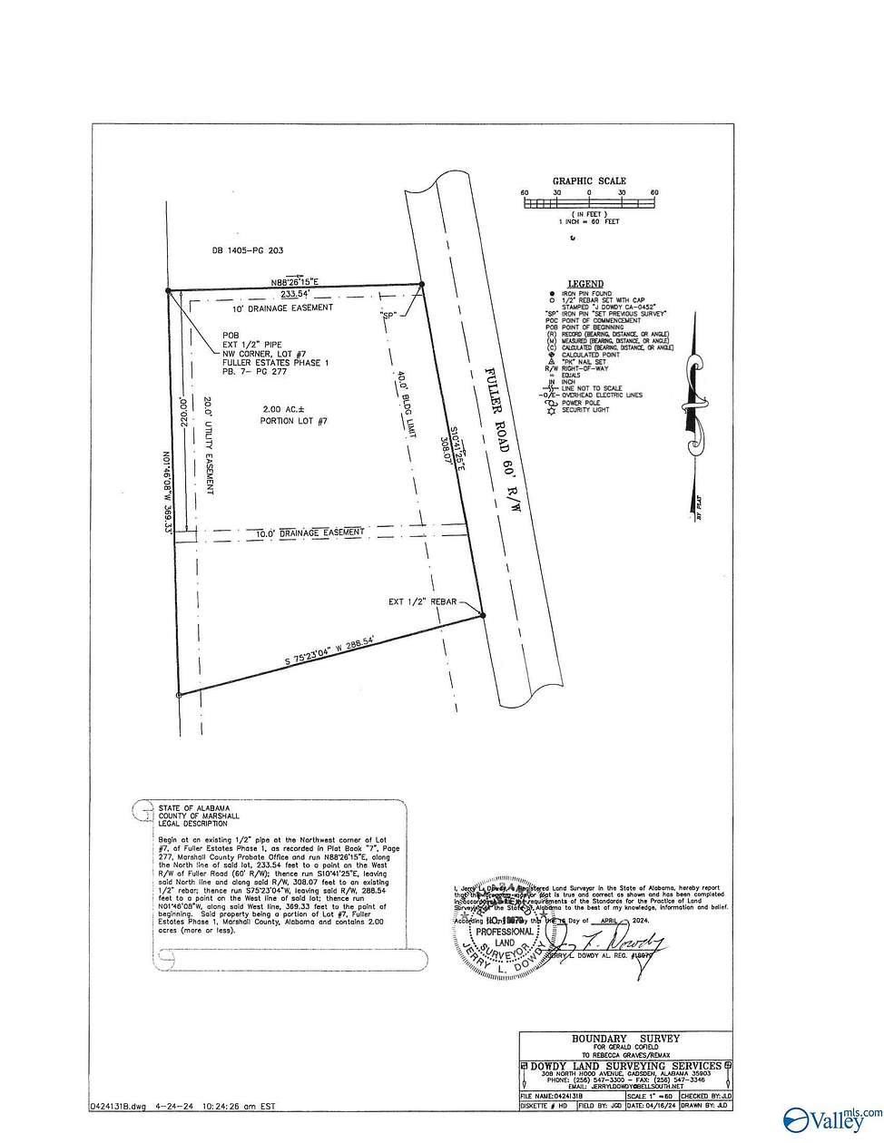 2 Acres of Residential Land for Sale in Boaz, Alabama