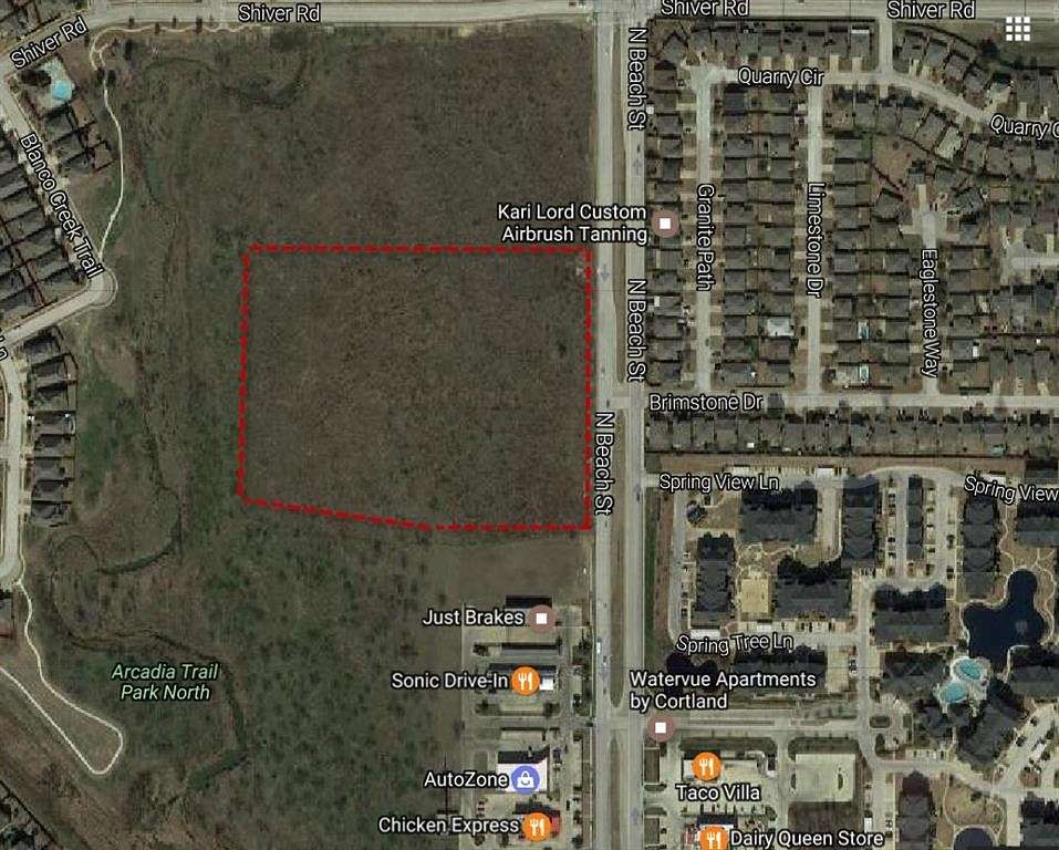 14.6 Acres of Commercial Land for Sale in Fort Worth, Texas