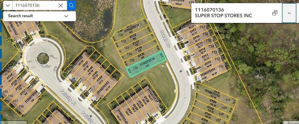 0.06 Acres of Residential Land for Sale in North Port, Florida