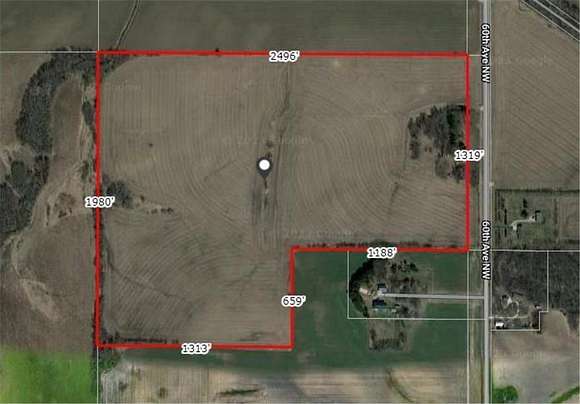 96.2 Acres of Agricultural Land for Sale in Rochester, Minnesota