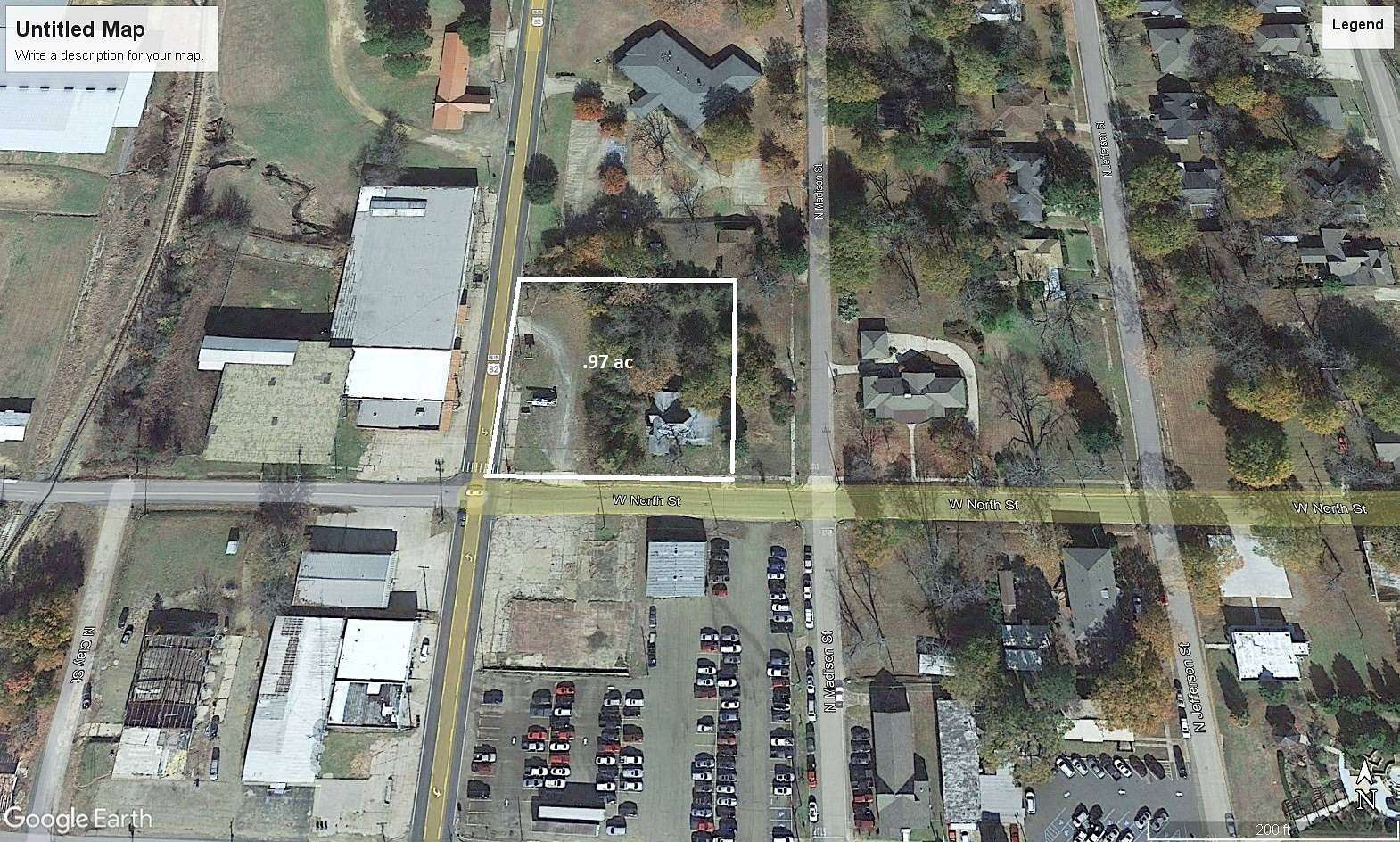 0.97 Acres of Commercial Land for Sale in Magnolia, Arkansas