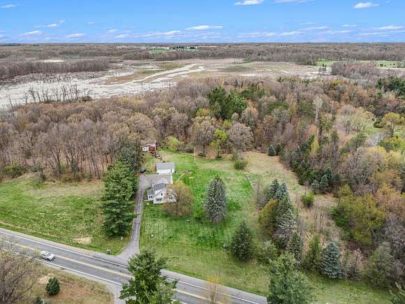 47 Acres of Recreational Land with Home for Sale in Battle Creek, Michigan