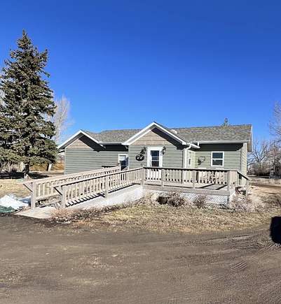 5.5 Acres of Residential Land with Home for Sale in Scobey, Montana