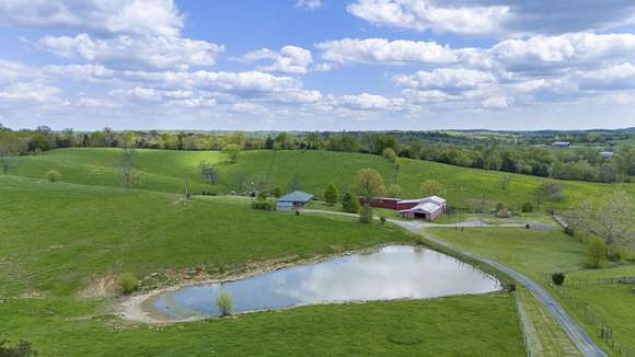 47 Acres of Agricultural Land with Home for Sale in Frankfort, Kentucky