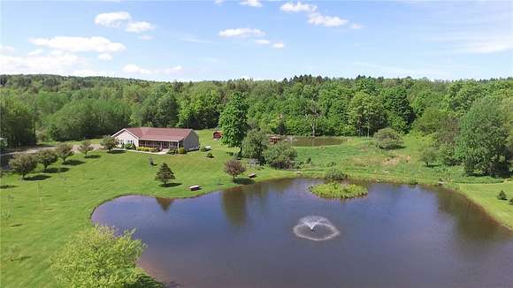 8.7 Acres of Land with Home for Sale in Pharsalia, New York