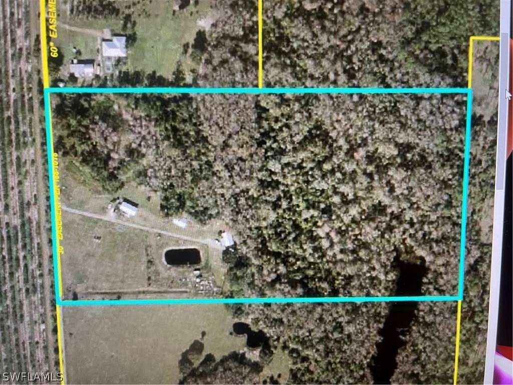 20.7 Acres of Land with Home for Sale in LaBelle, Florida