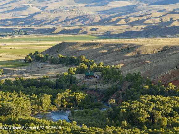 47.08 Acres of Recreational Land with Home for Sale in Dubois, Wyoming