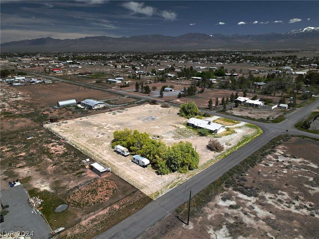 2 Acres of Residential Land with Home for Sale in Pahrump, Nevada