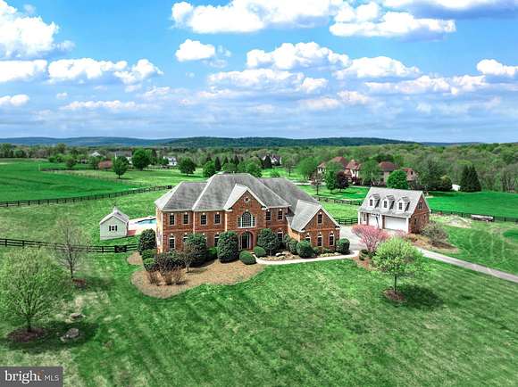 12.8 Acres of Land with Home for Sale in Purcellville, Virginia