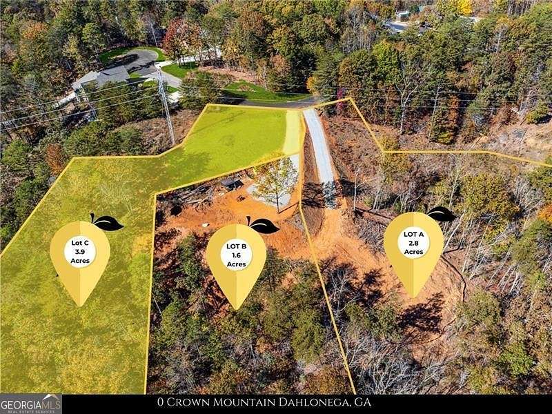 3.91 Acres of Residential Land with Home for Sale in Dahlonega, Georgia