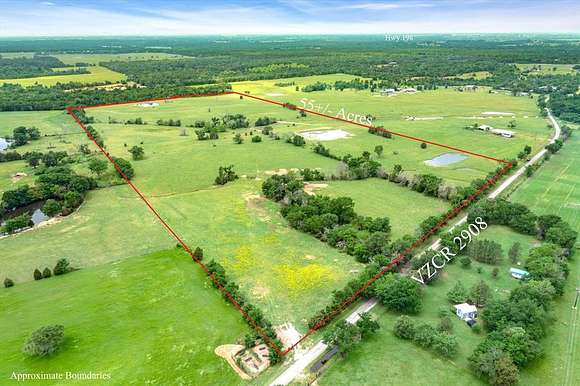 55.4 Acres of Agricultural Land for Sale in Eustace, Texas
