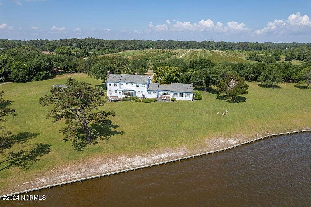 44.4 Acres of Agricultural Land with Home for Sale in Knotts Island, North Carolina