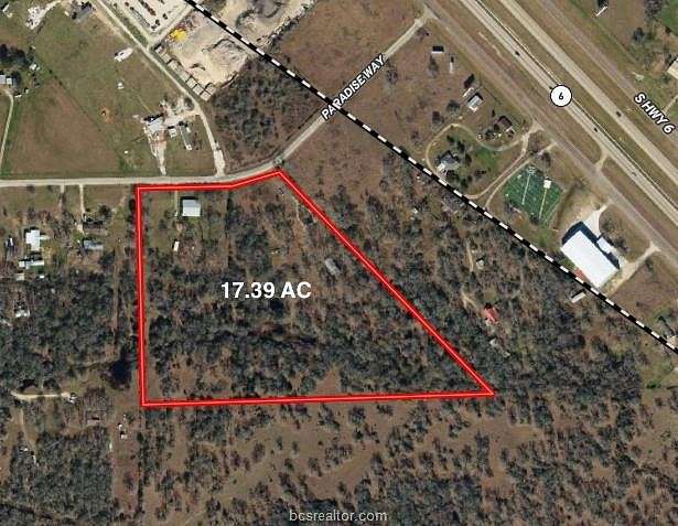 17.3 Acres of Land for Sale in Navasota, Texas
