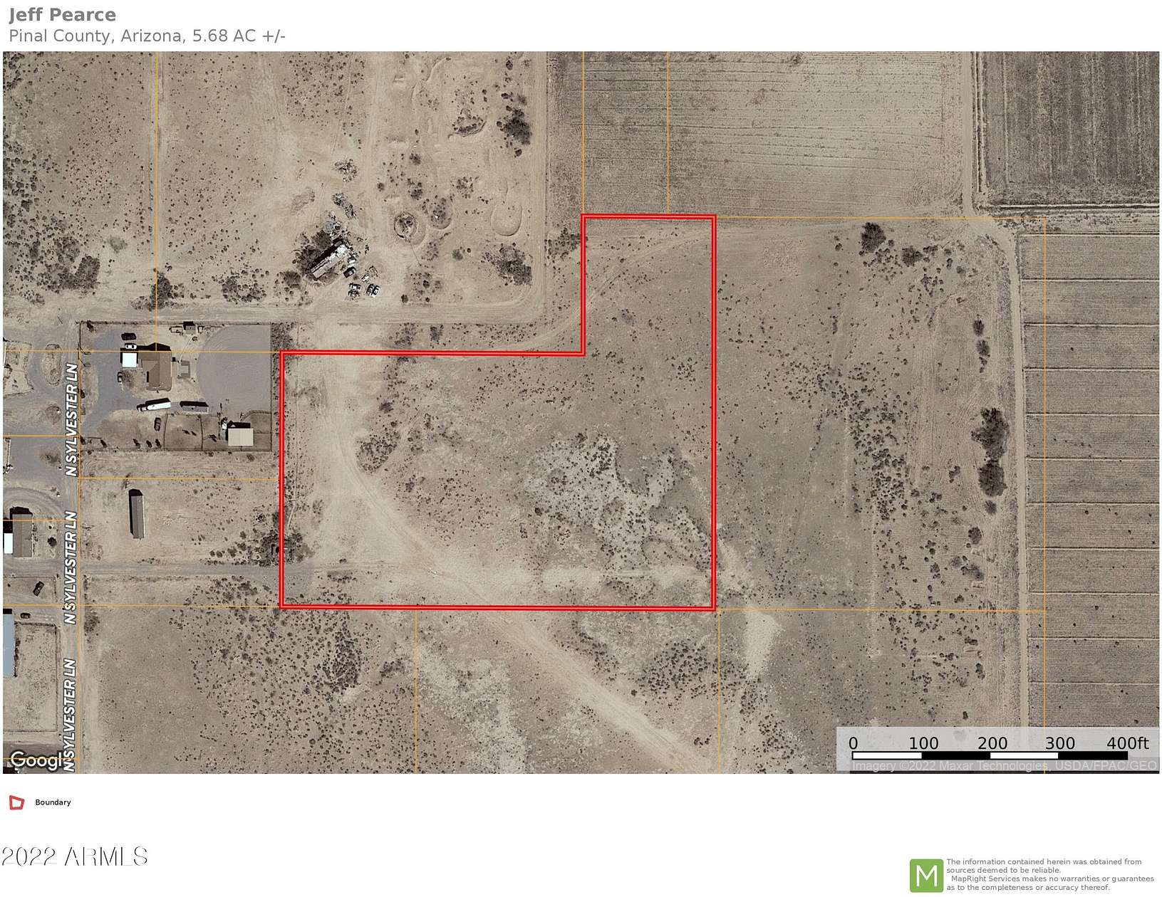 5.7 Acres of Land for Sale in Casa Grande, Arizona