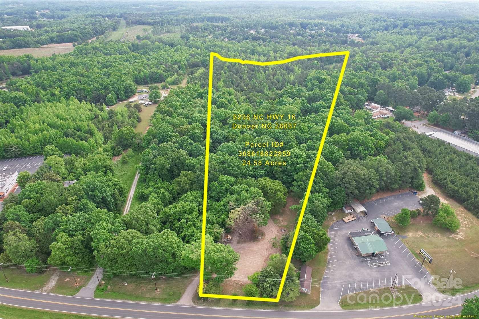 24.6 Acres of Mixed-Use Land for Sale in Denver, North Carolina
