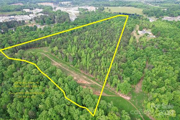 24.6 Acres of Mixed-Use Land for Sale in Denver, North Carolina