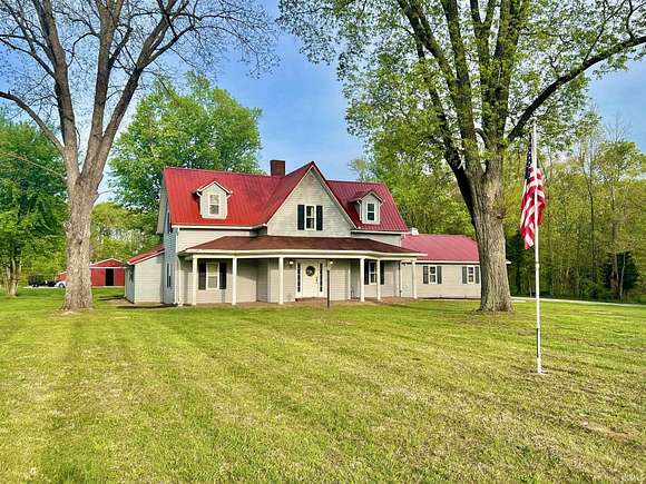 5.9 Acres of Residential Land with Home for Sale in Williams, Indiana