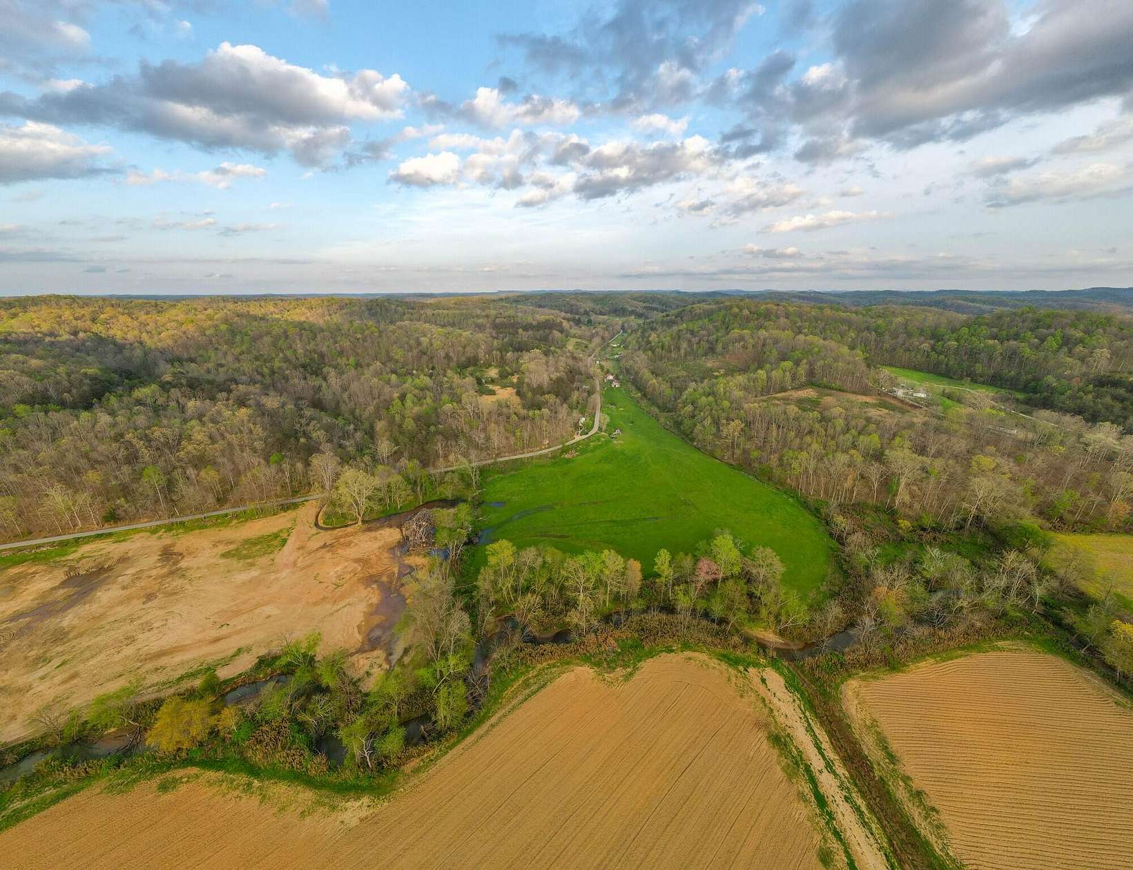60 Acres of Agricultural Land with Home for Sale in London, Kentucky