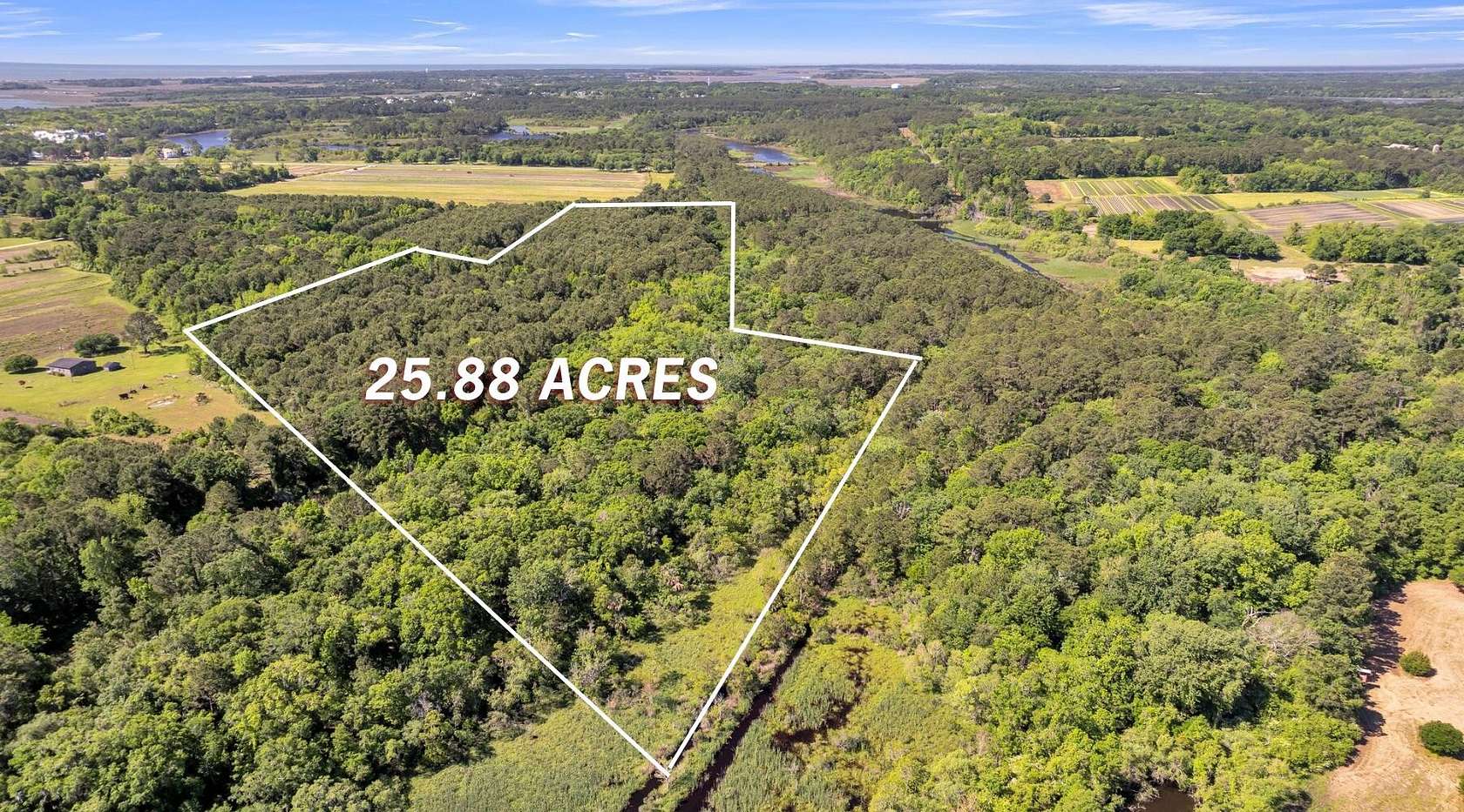 25.88 Acres of Agricultural Land for Sale in Johns Island, South Carolina
