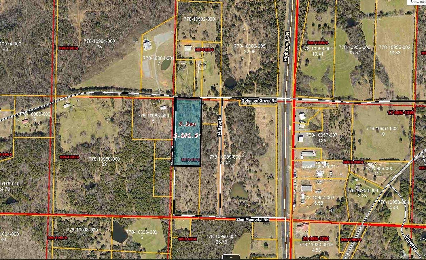 5.2 Acres of Land for Sale in Twin Groves, Arkansas