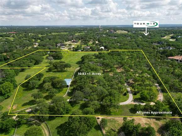 10.8 Acres of Land for Sale in Bartonville, Texas