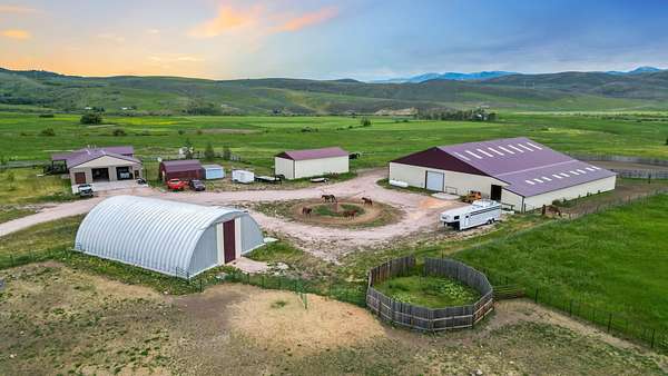 39.3 Acres of Agricultural Land with Home for Sale in Montpelier, Idaho