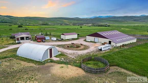 39.3 Acres of Agricultural Land with Home for Sale in Ovid, Idaho