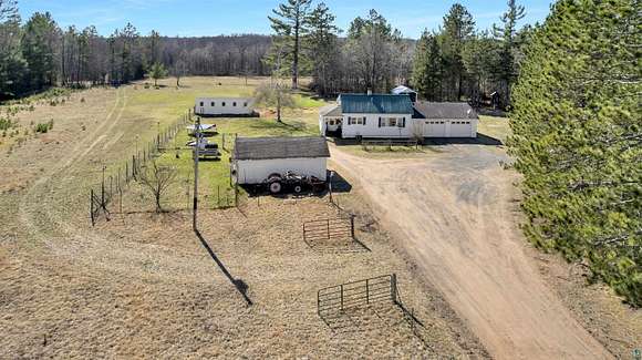 12.1 Acres of Land with Home for Sale in Solon Springs, Wisconsin