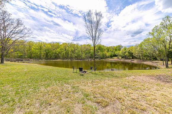 10 Acres of Recreational Land with Home for Sale in Urbana, Missouri