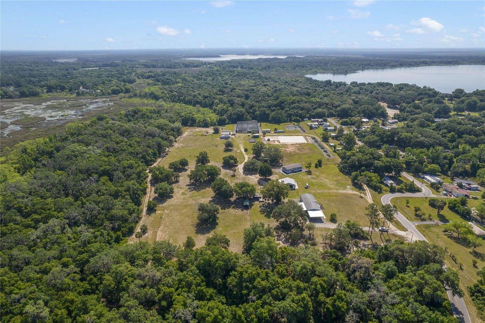 30 Acres of Agricultural Land with Home for Sale in Ocklawaha, Florida