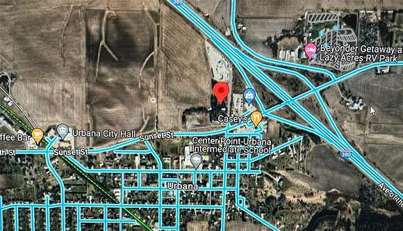 5 Acres of Mixed-Use Land for Sale in Urbana, Iowa