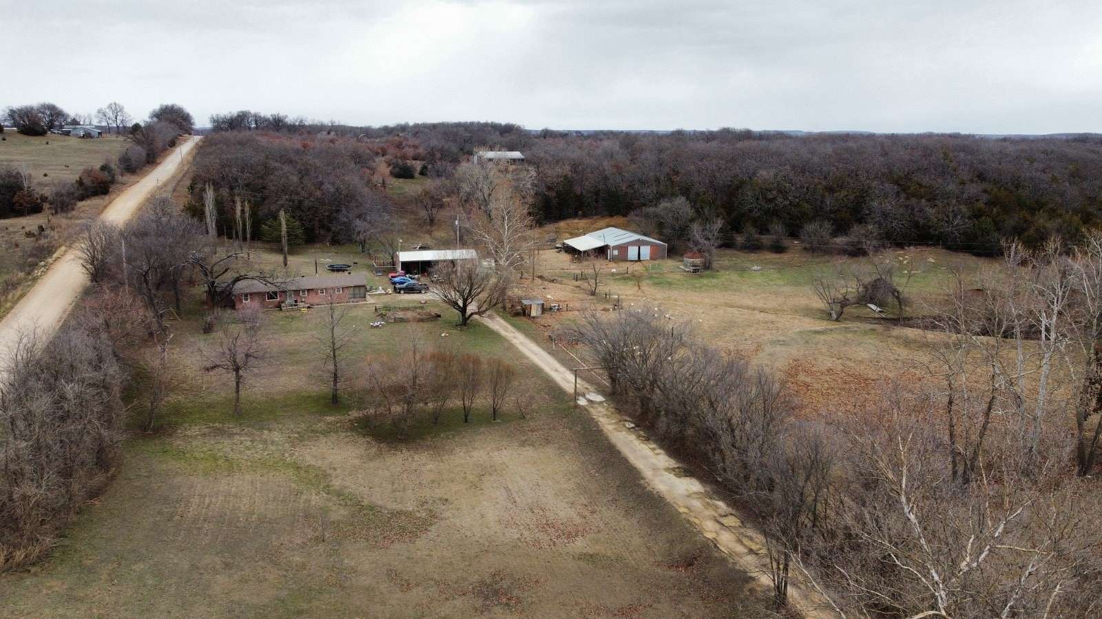 51.7 Acres of Land with Home for Sale in Niotaze, Kansas