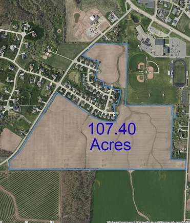 107 Acres of Agricultural Land for Sale in Wrightstown, Wisconsin