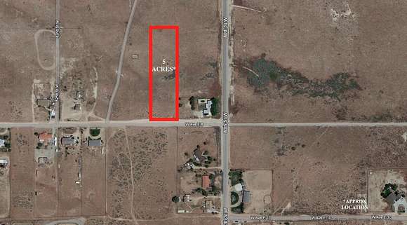 5 Acres of Residential Land for Sale in Lancaster, California