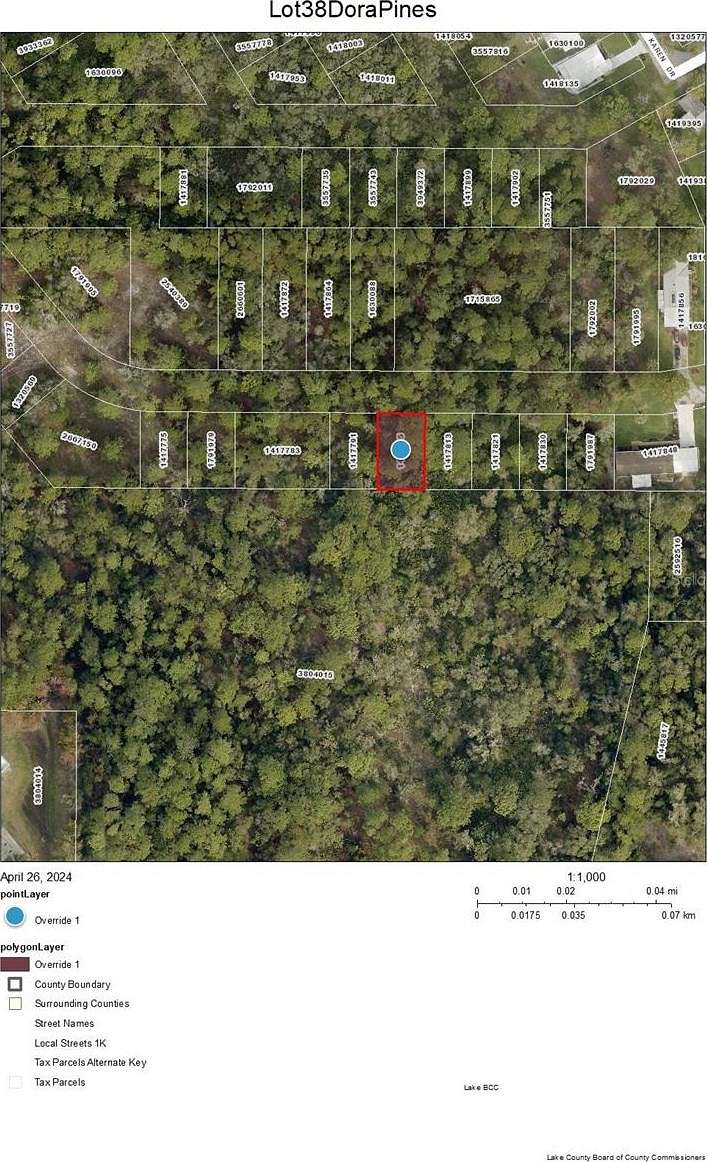 0.12 Acres of Residential Land for Sale in Mount Dora, Florida