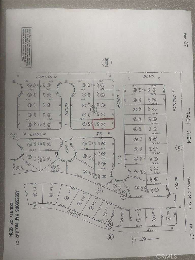 0.2 Acres of Residential Land for Sale in California City, California