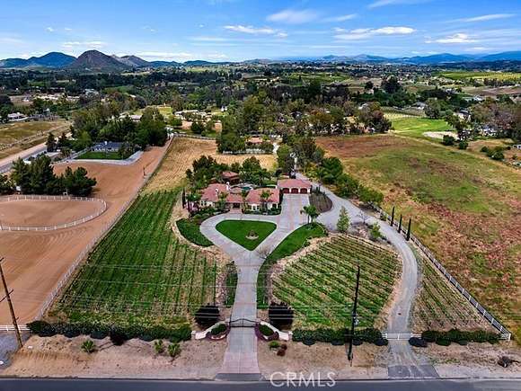4.5 Acres of Residential Land with Home for Sale in Temecula, California